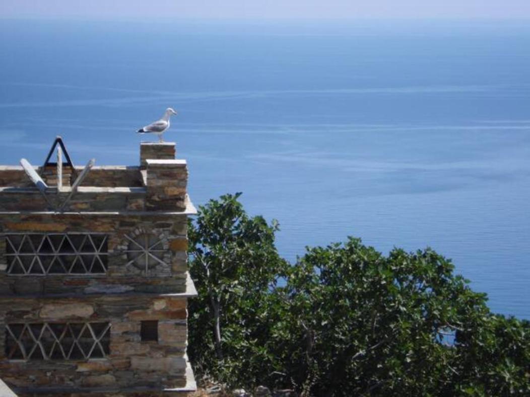 דירות Sineti Andros Vineyard House With Sea View מראה חיצוני תמונה