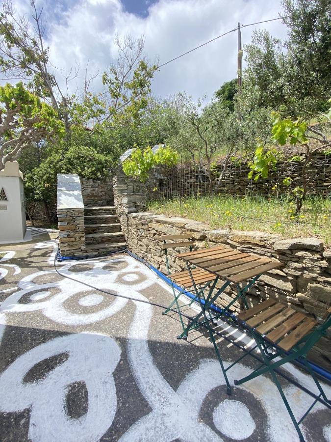 דירות Sineti Andros Vineyard House With Sea View מראה חיצוני תמונה