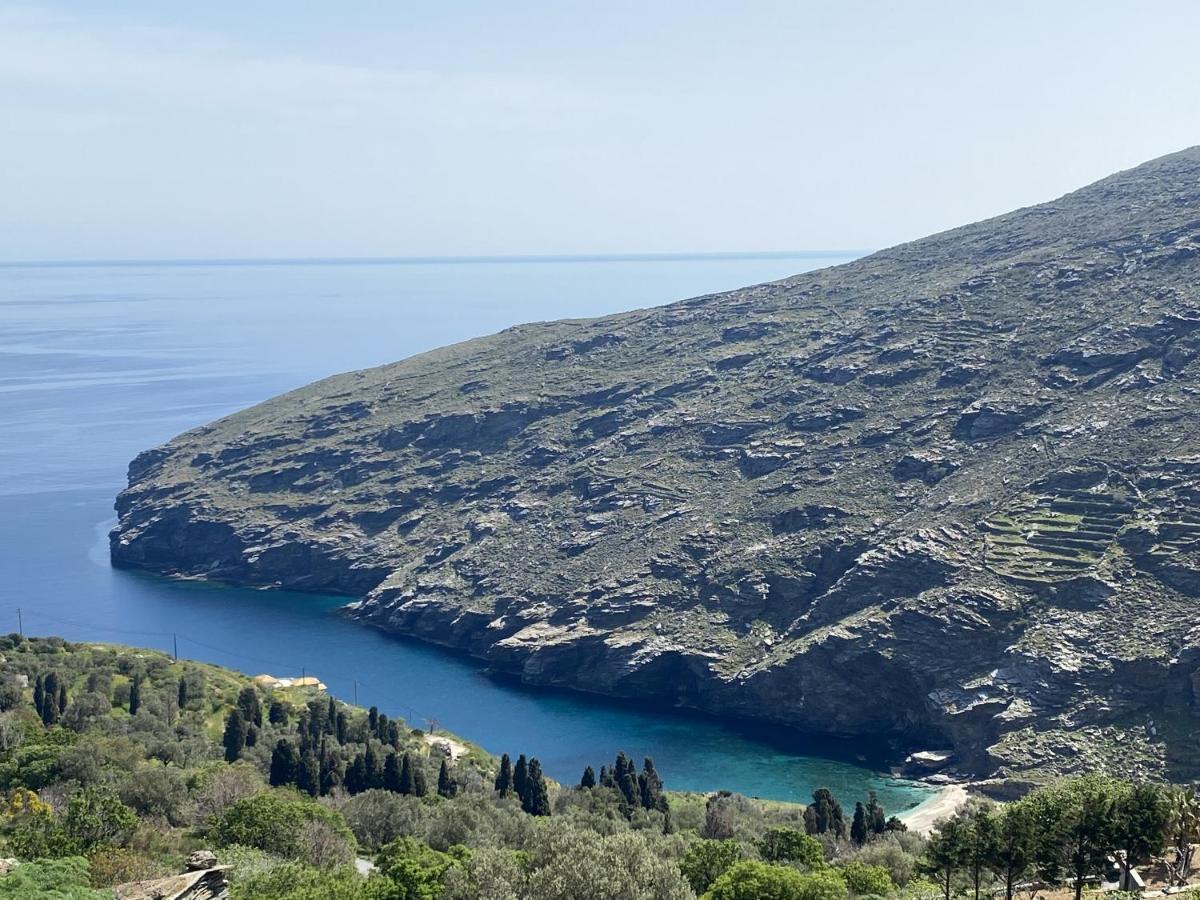 דירות Sineti Andros Vineyard House With Sea View מראה חיצוני תמונה